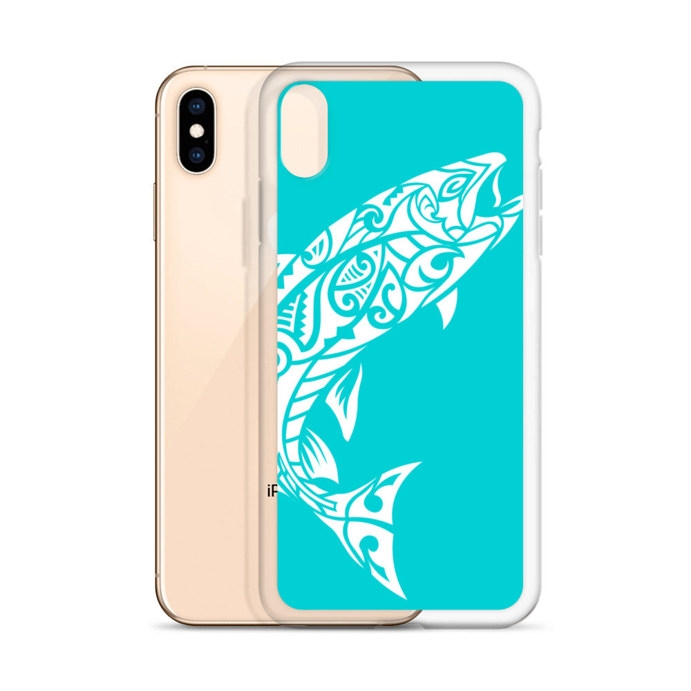 iPhone Case - Rainbow Trout - Turquoise