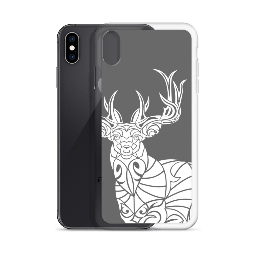 iPhone Case - Whitetail Deer - Grey