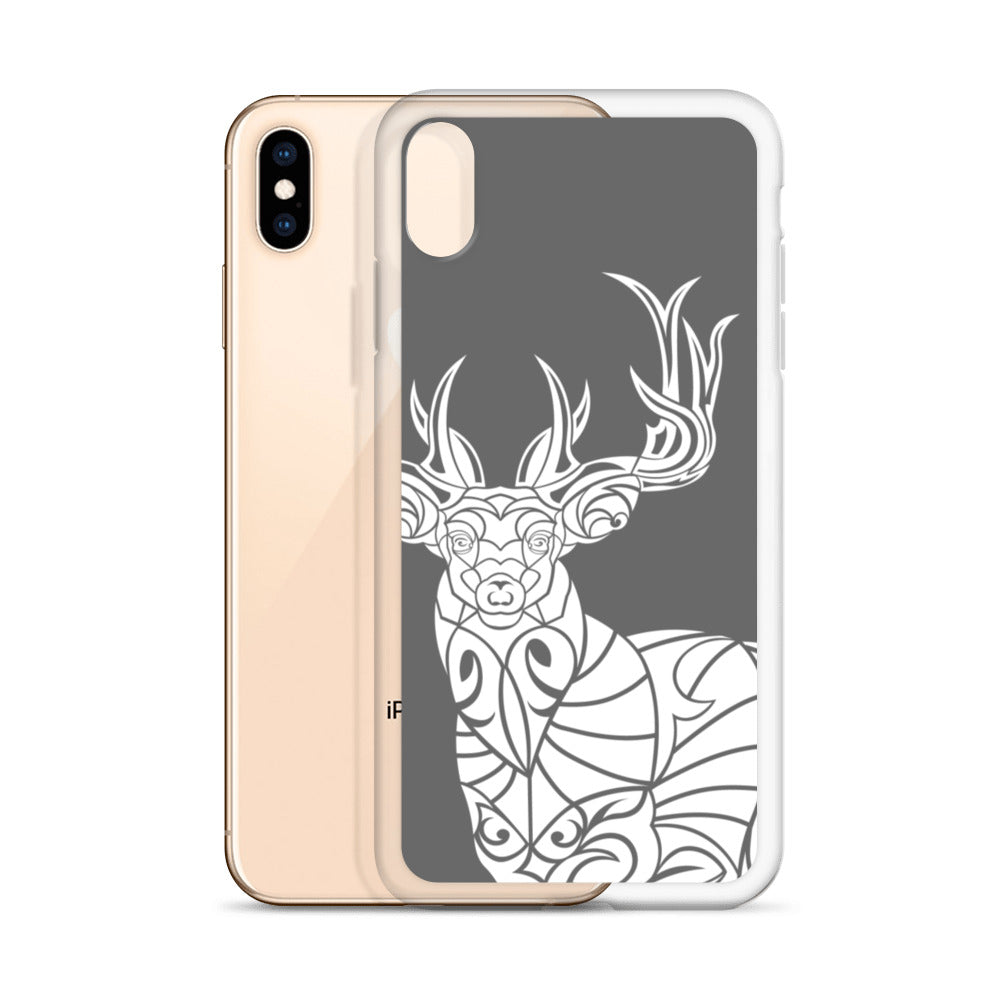 iPhone Case - Whitetail Deer - Grey