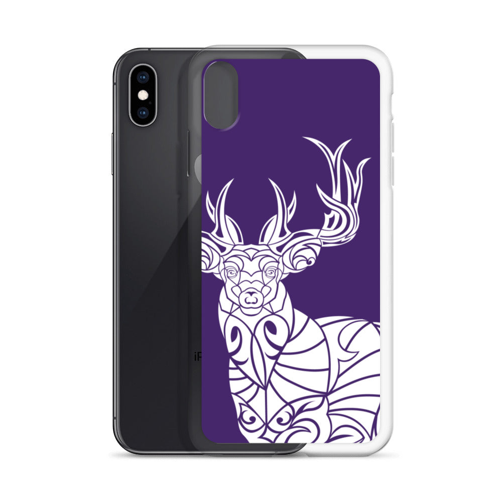 iPhone Case - Whitetail Deer - Purple