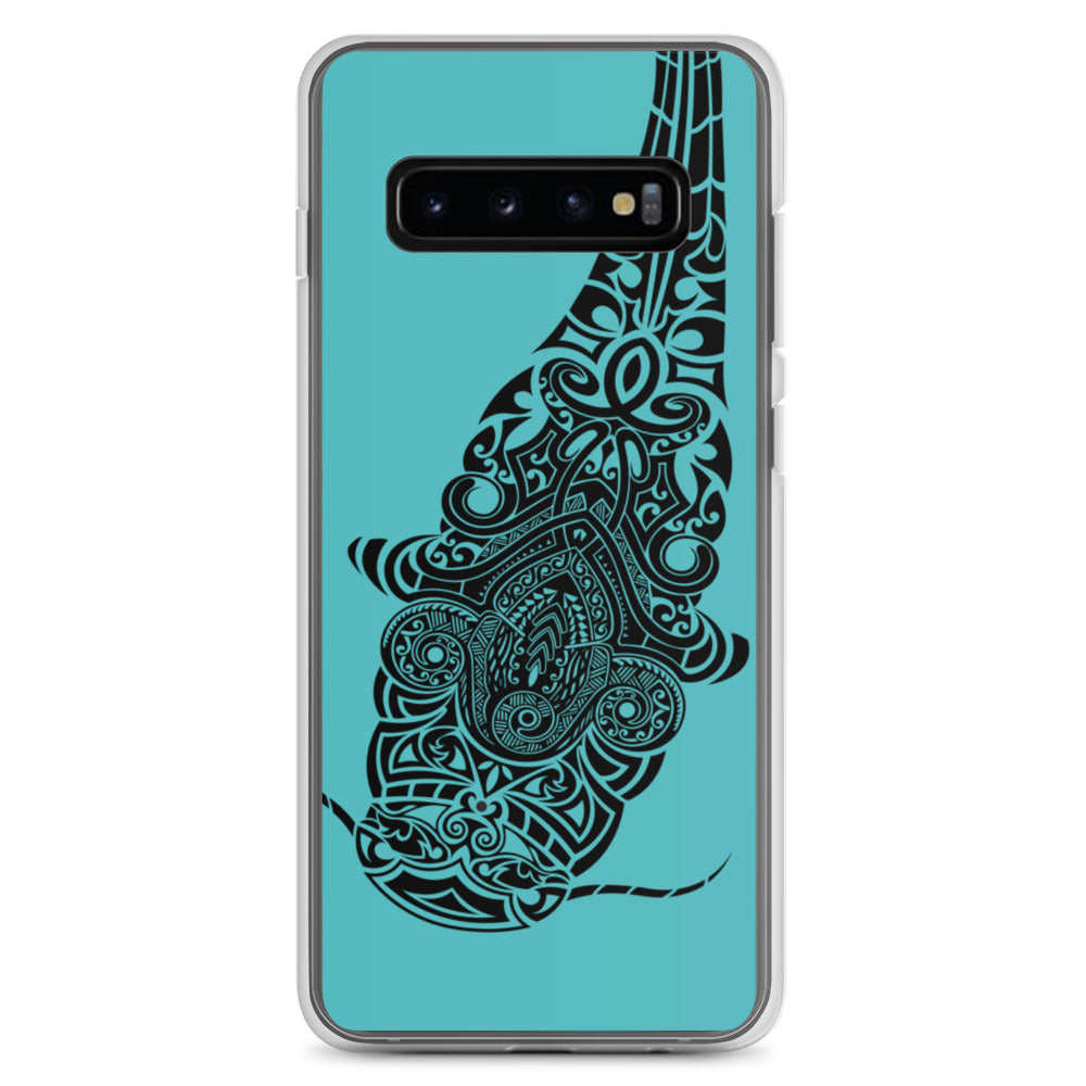 Samsung Case - Flathead Catfish - Teal - Tribewear Outdoors