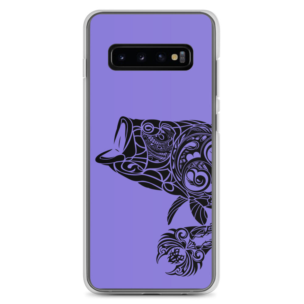 Samsung Case - Largemouth Bass - Purple - Tribewear Outdoors