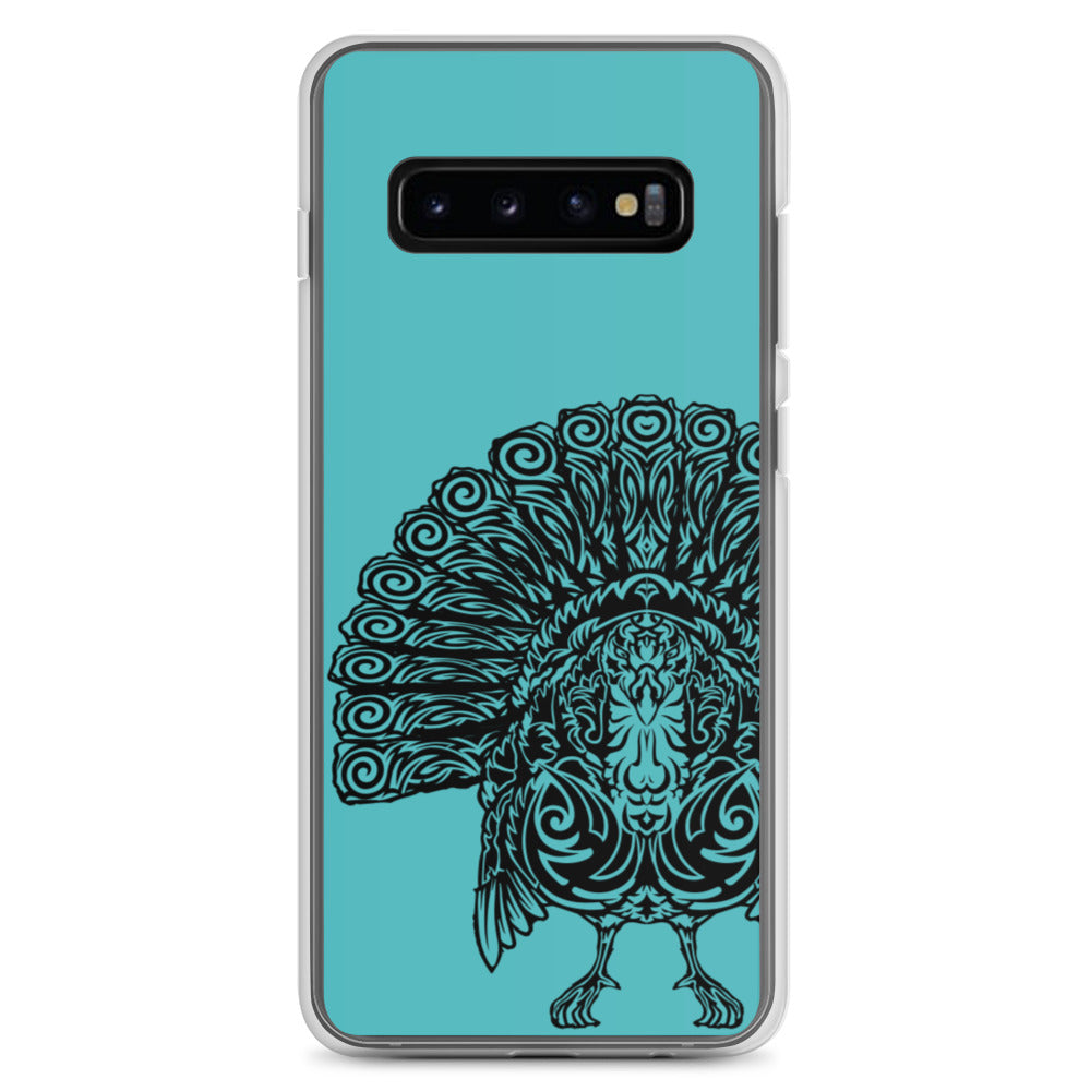 Samsung Case - Wild Turkey - Teal - Tribewear Outdoors