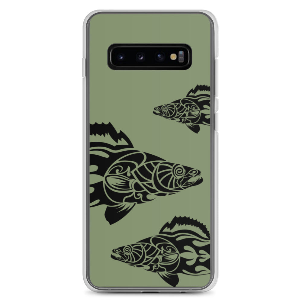 Samsung Case - Walleye - Camo Green - Tribewear Outdoors