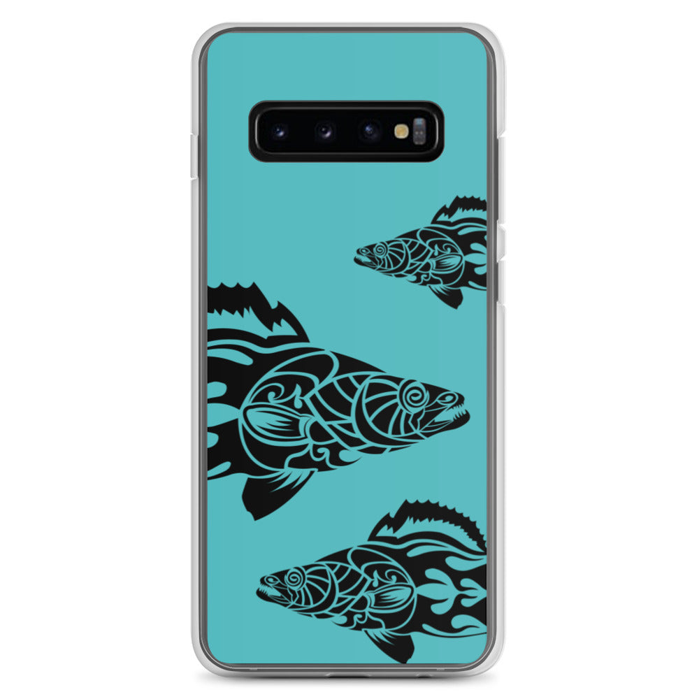 Samsung Case - Walleye - Teal - Tribewear Outdoors