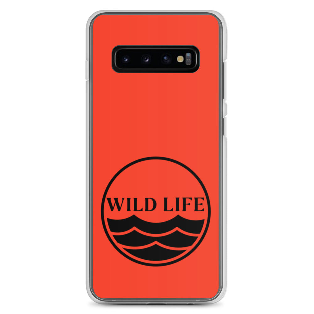 WILD LIFE Samsung Case - Fire Orange