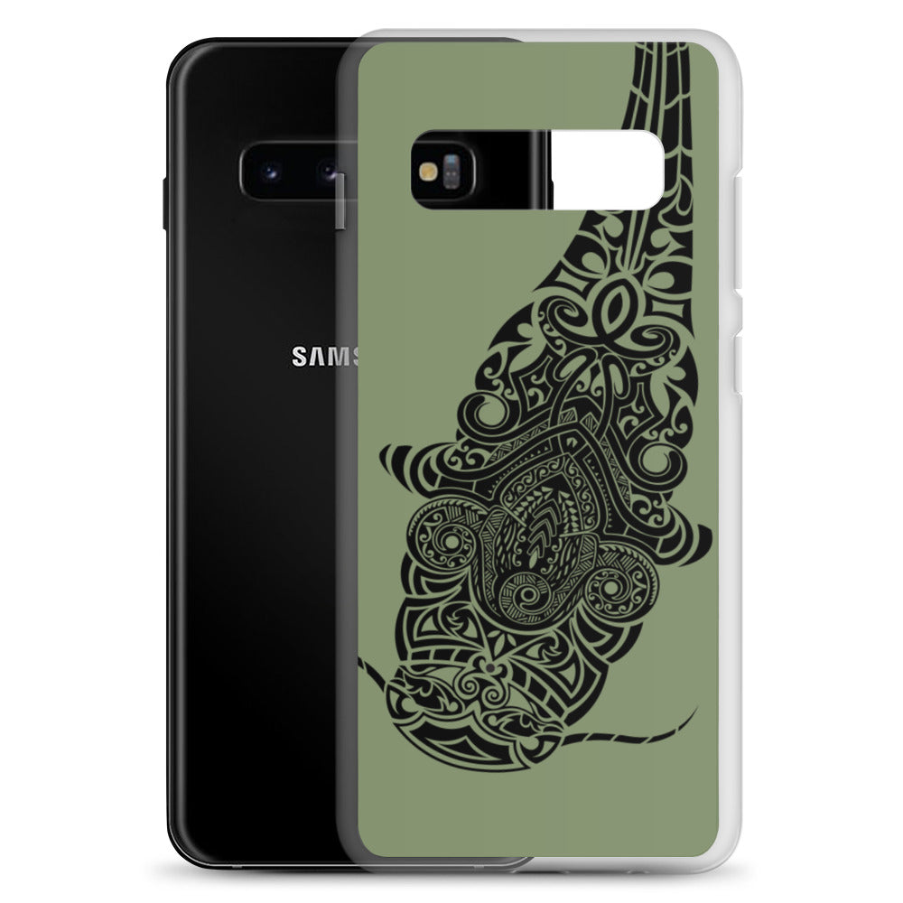 Samsung Case - Flathead Catfish - Camo Green - Tribewear Outdoors