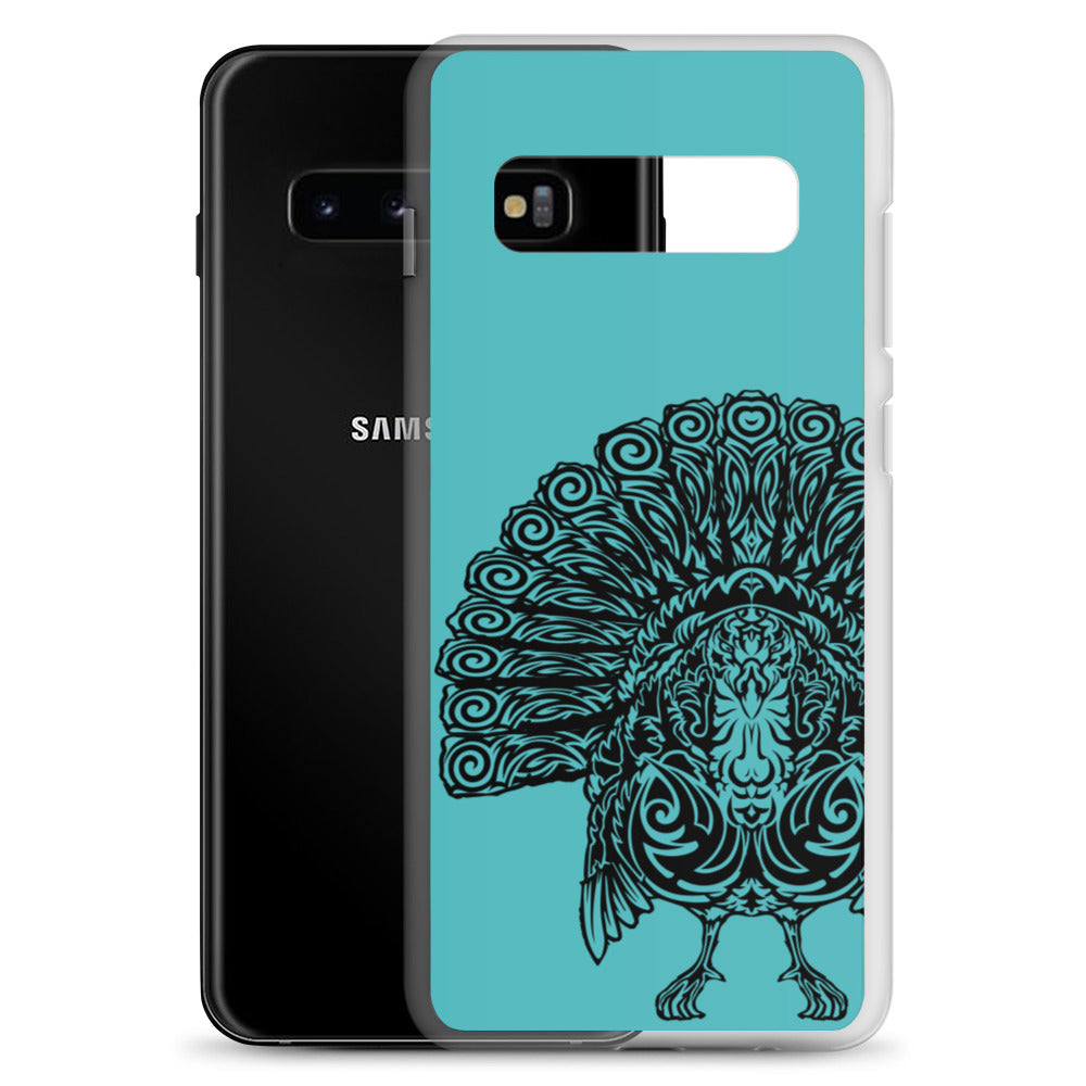 Samsung Case - Wild Turkey - Teal - Tribewear Outdoors