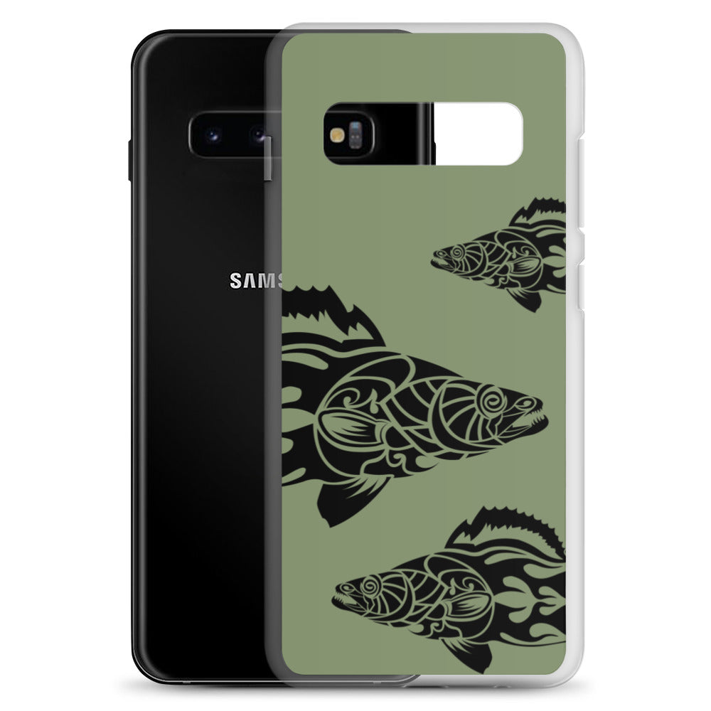 Samsung Case - Walleye - Camo Green - Tribewear Outdoors