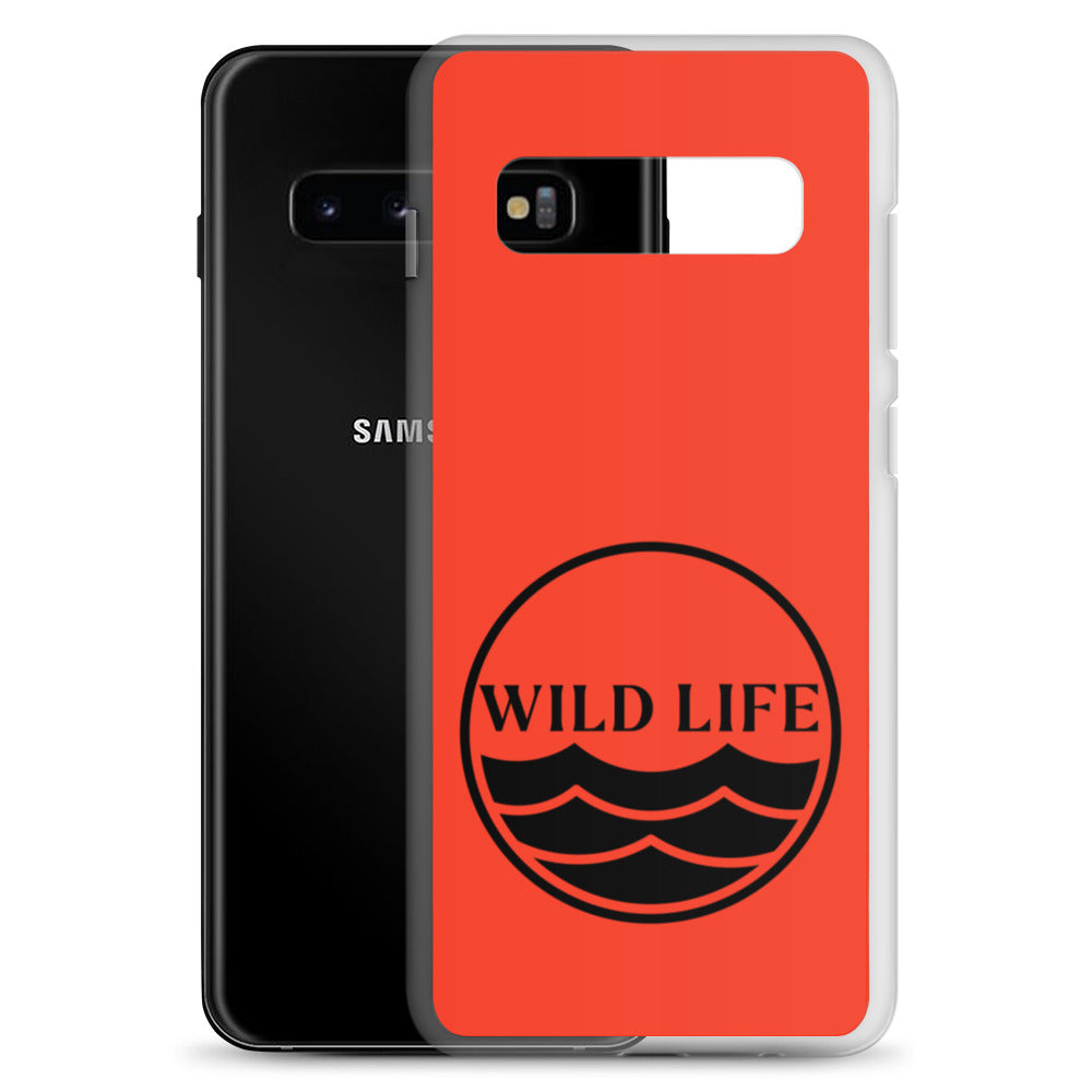 WILD LIFE Samsung Case - Fire Orange