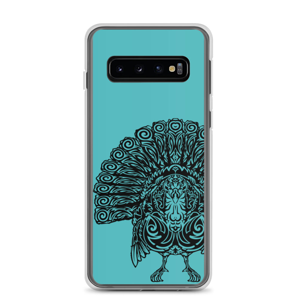 Samsung Case - Wild Turkey - Teal - Tribewear Outdoors