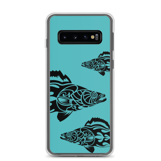 Samsung Case - Walleye - Teal - Tribewear Outdoors