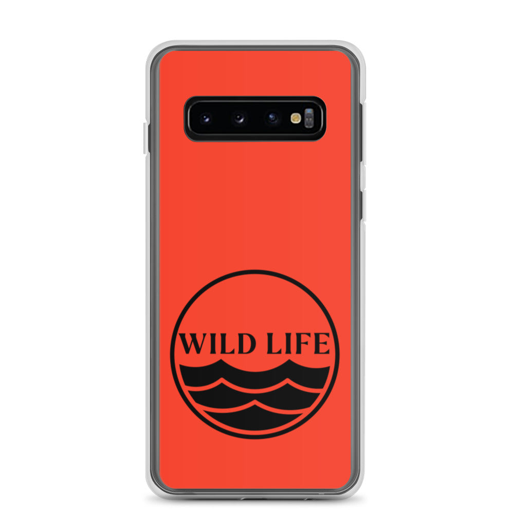 WILD LIFE Samsung Case - Fire Orange