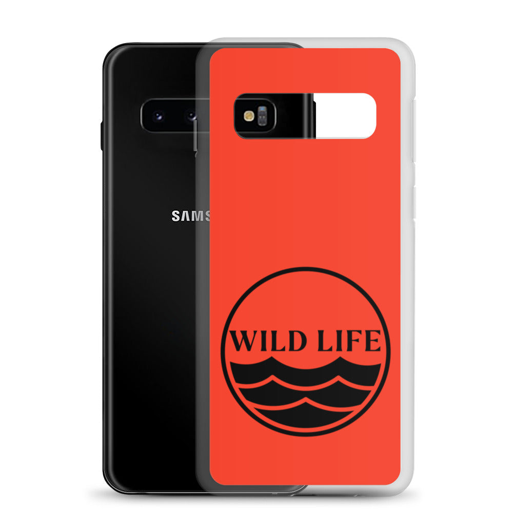 WILD LIFE Samsung Case - Fire Orange