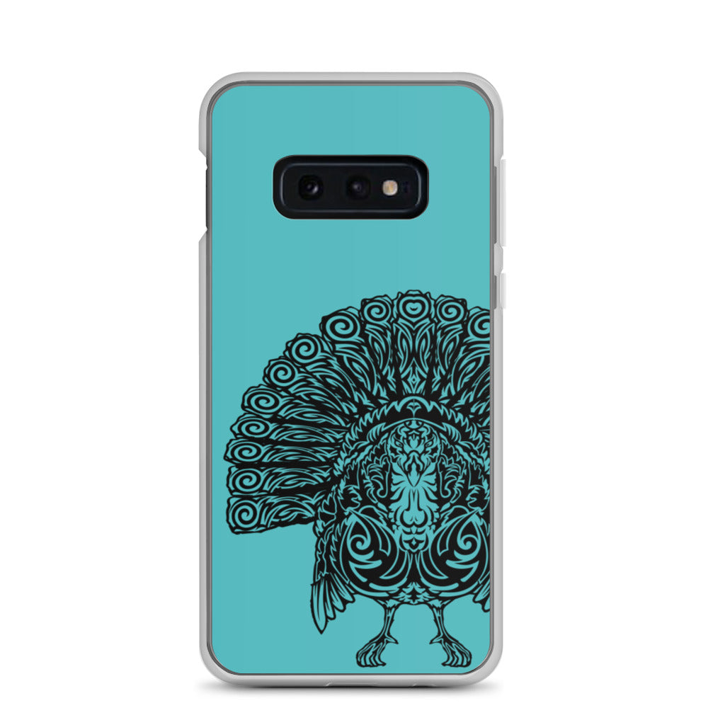 Samsung Case - Wild Turkey - Teal - Tribewear Outdoors