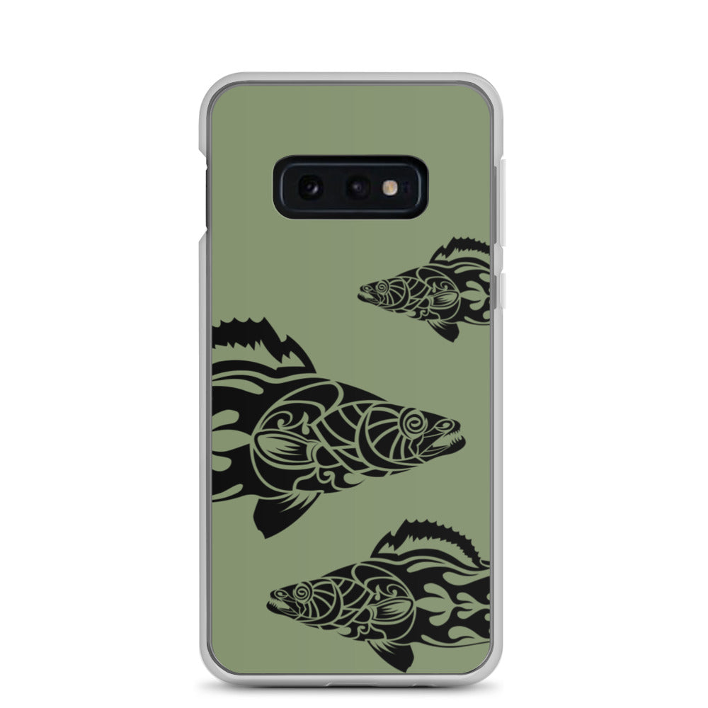 Samsung Case - Walleye - Camo Green - Tribewear Outdoors