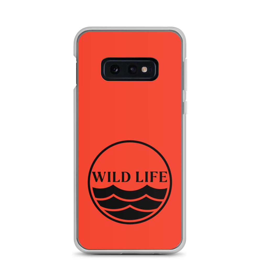 WILD LIFE Samsung Case - Fire Orange