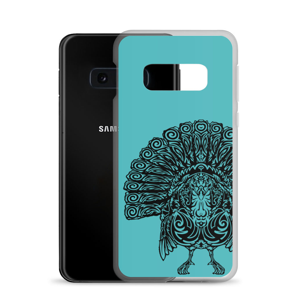 Samsung Case - Wild Turkey - Teal - Tribewear Outdoors