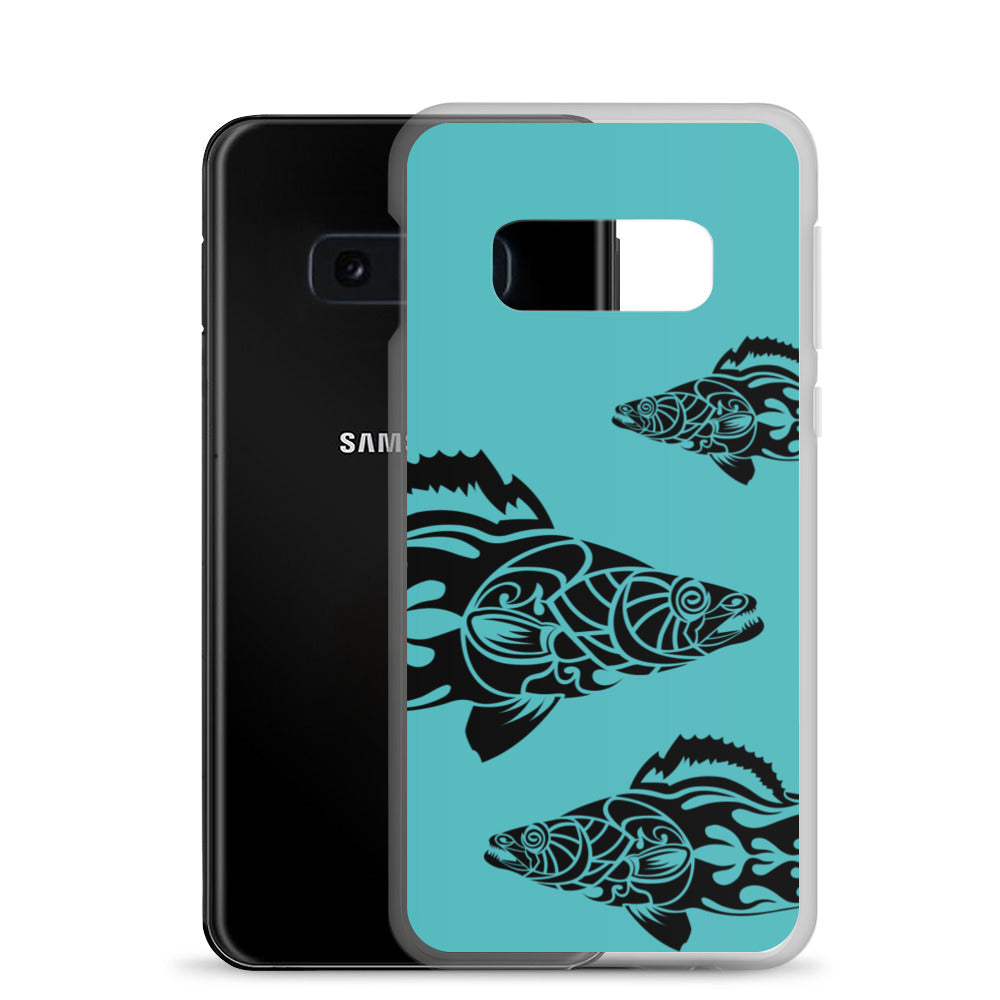 Samsung Case - Walleye - Teal - Tribewear Outdoors