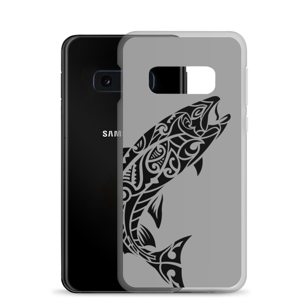 Samsung Case - Rainbow Trout - Grey - Tribewear Outdoors