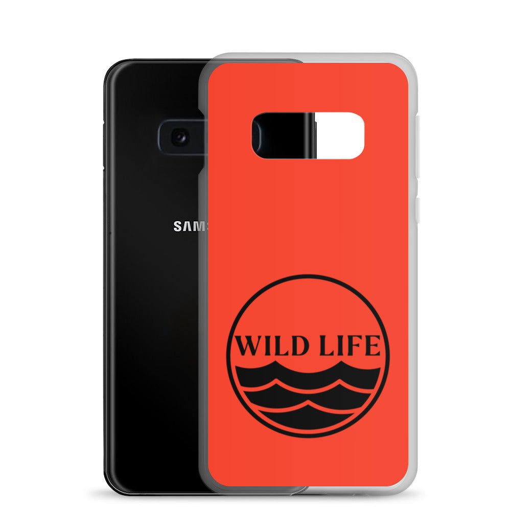 WILD LIFE Samsung Case - Fire Orange