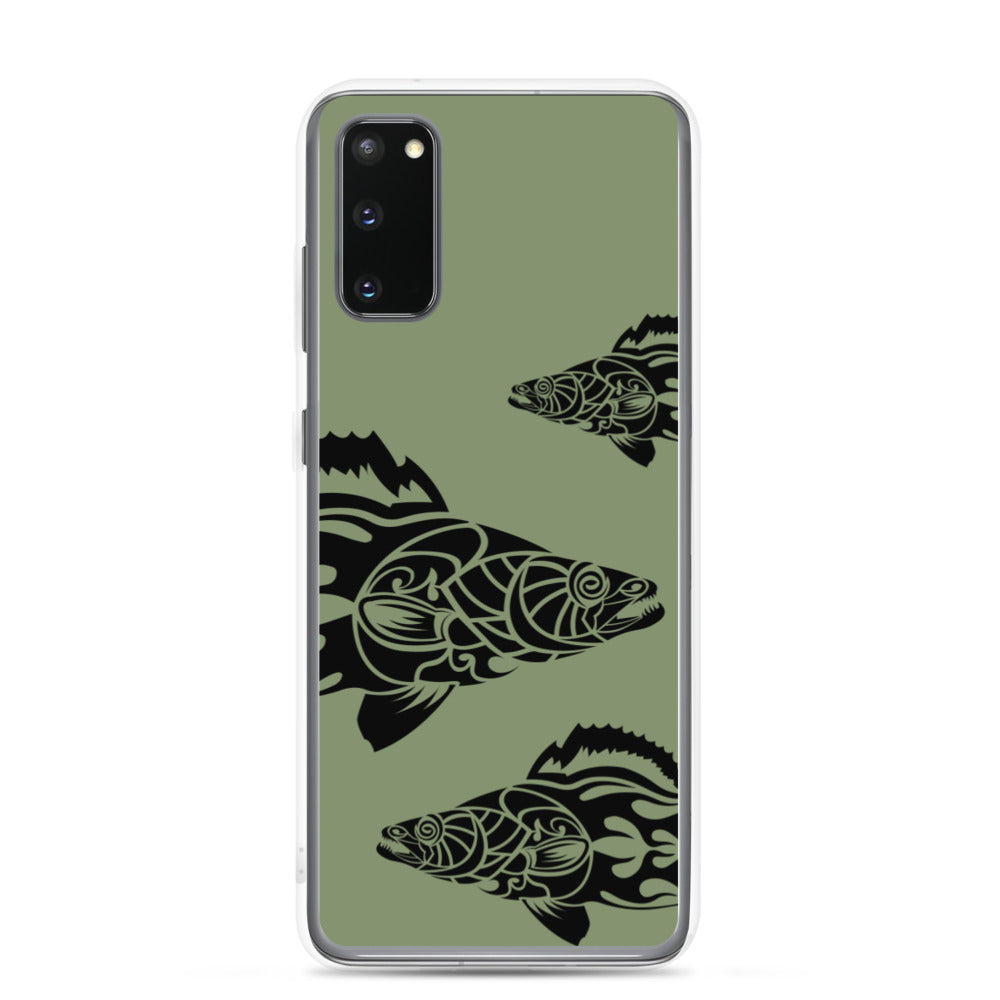 Samsung Case - Walleye - Camo Green - Tribewear Outdoors