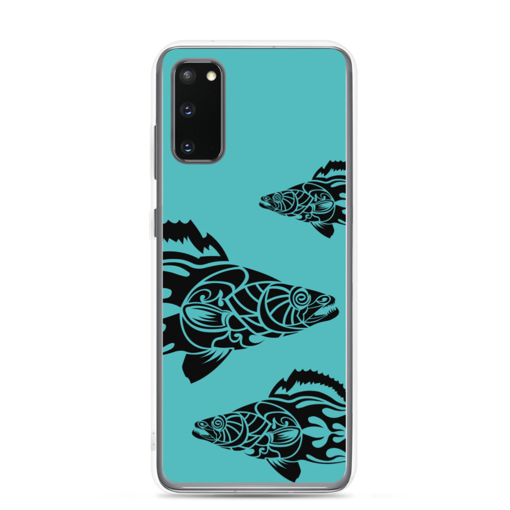 Samsung Case - Walleye - Teal - Tribewear Outdoors