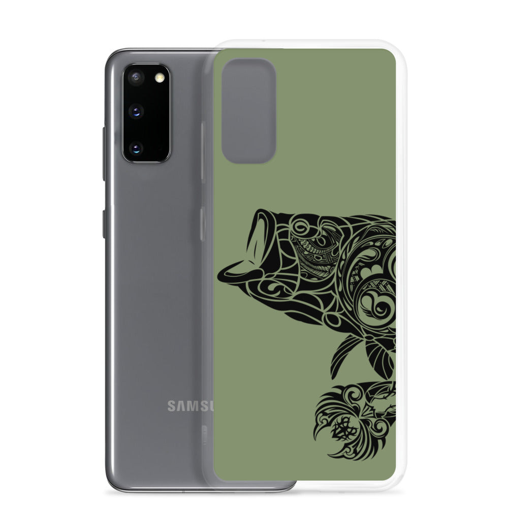 Samsung Case - Largemouth Bass - Camo Green - Tribewear Outdoors