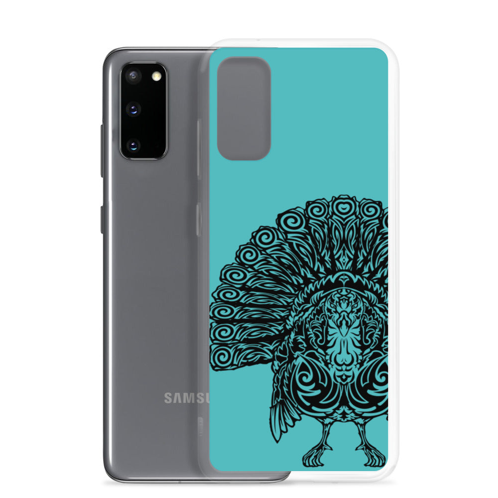 Samsung Case - Wild Turkey - Teal - Tribewear Outdoors