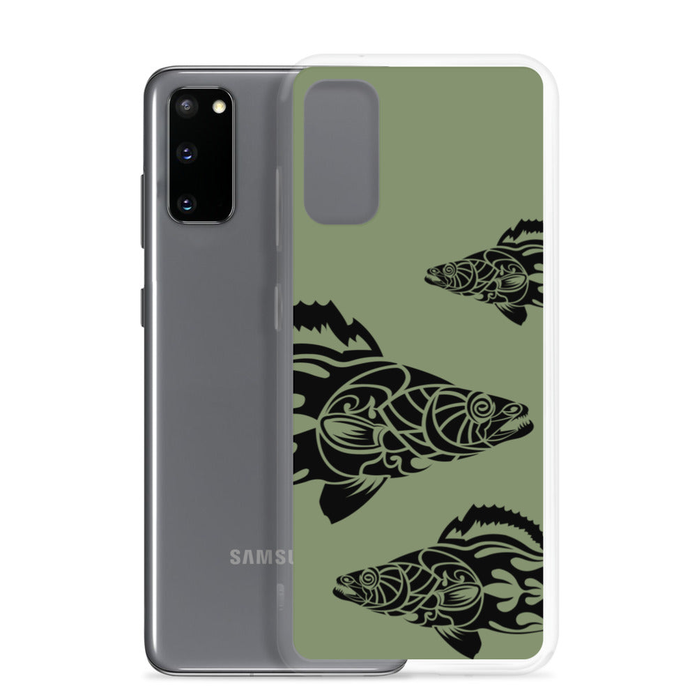 Samsung Case - Walleye - Camo Green - Tribewear Outdoors