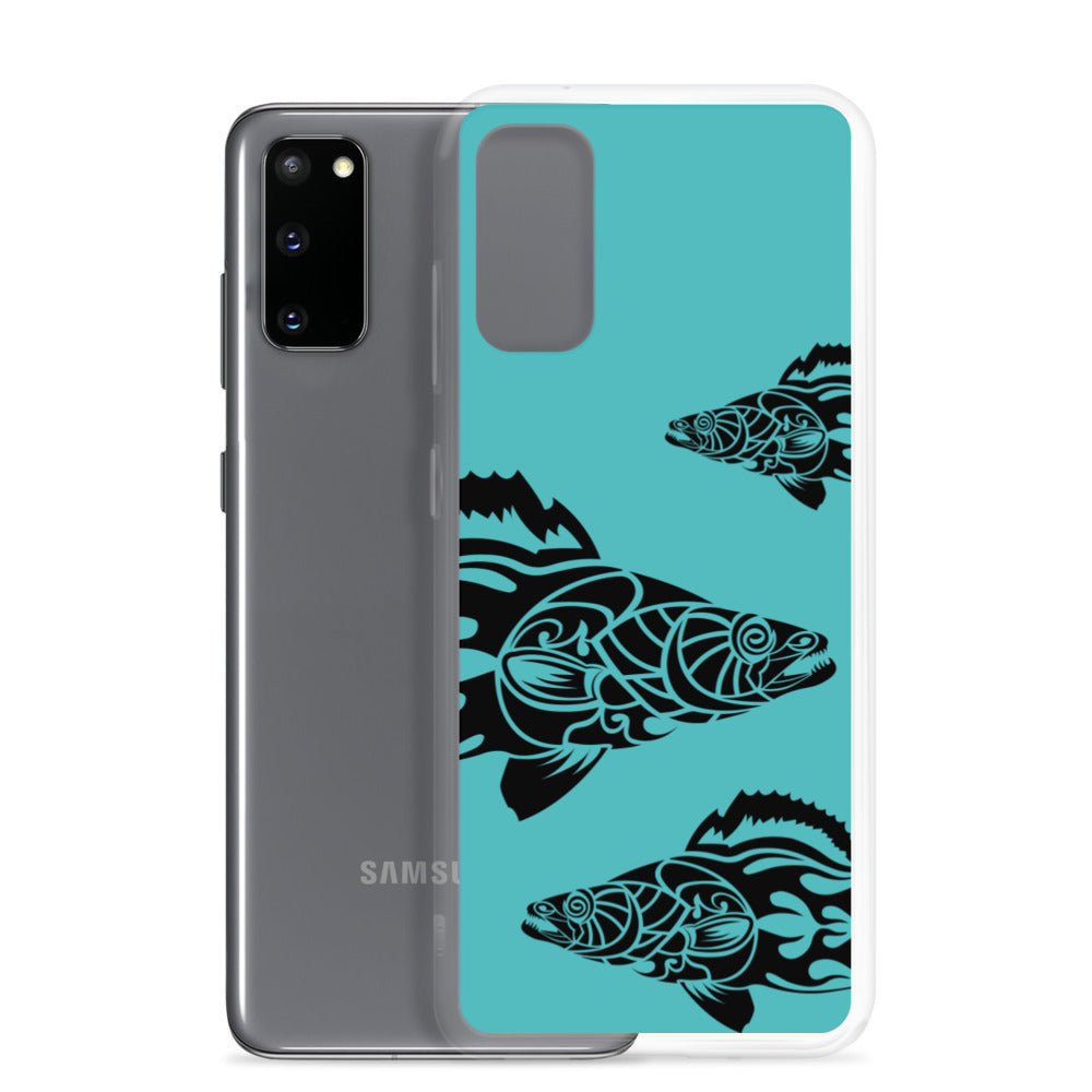 Samsung Case - Walleye - Teal - Tribewear Outdoors