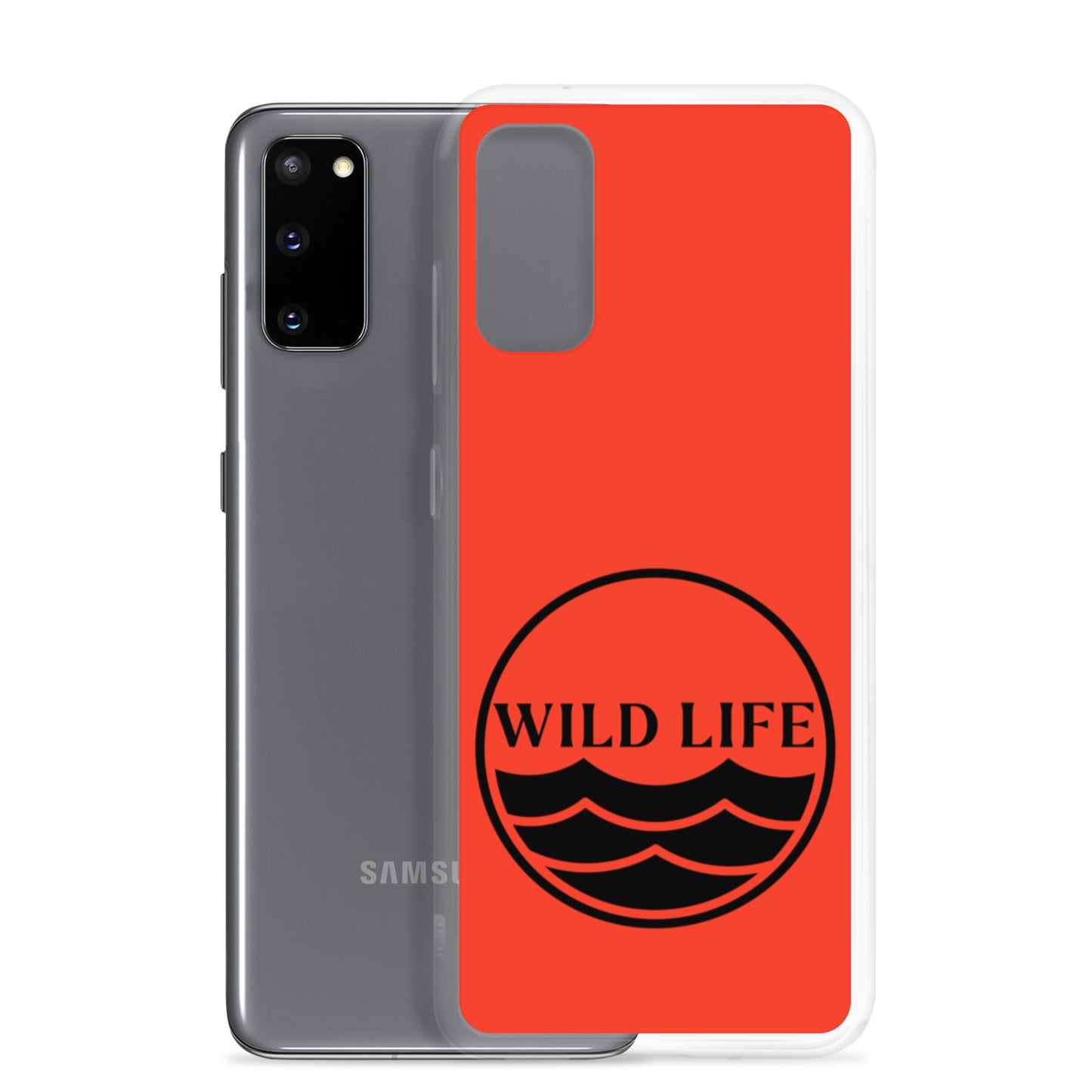 WILD LIFE Samsung Case - Fire Orange