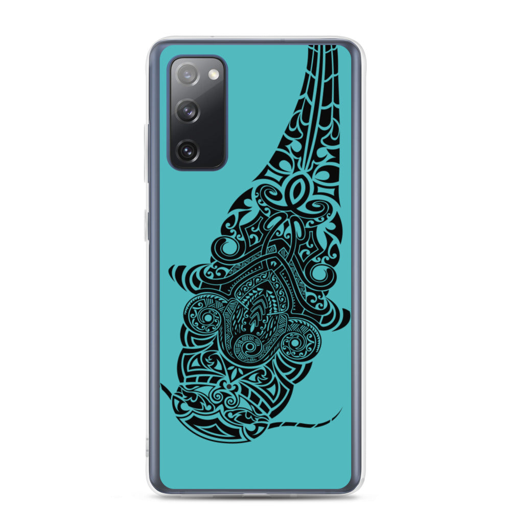 Samsung Case - Flathead Catfish - Teal - Tribewear Outdoors