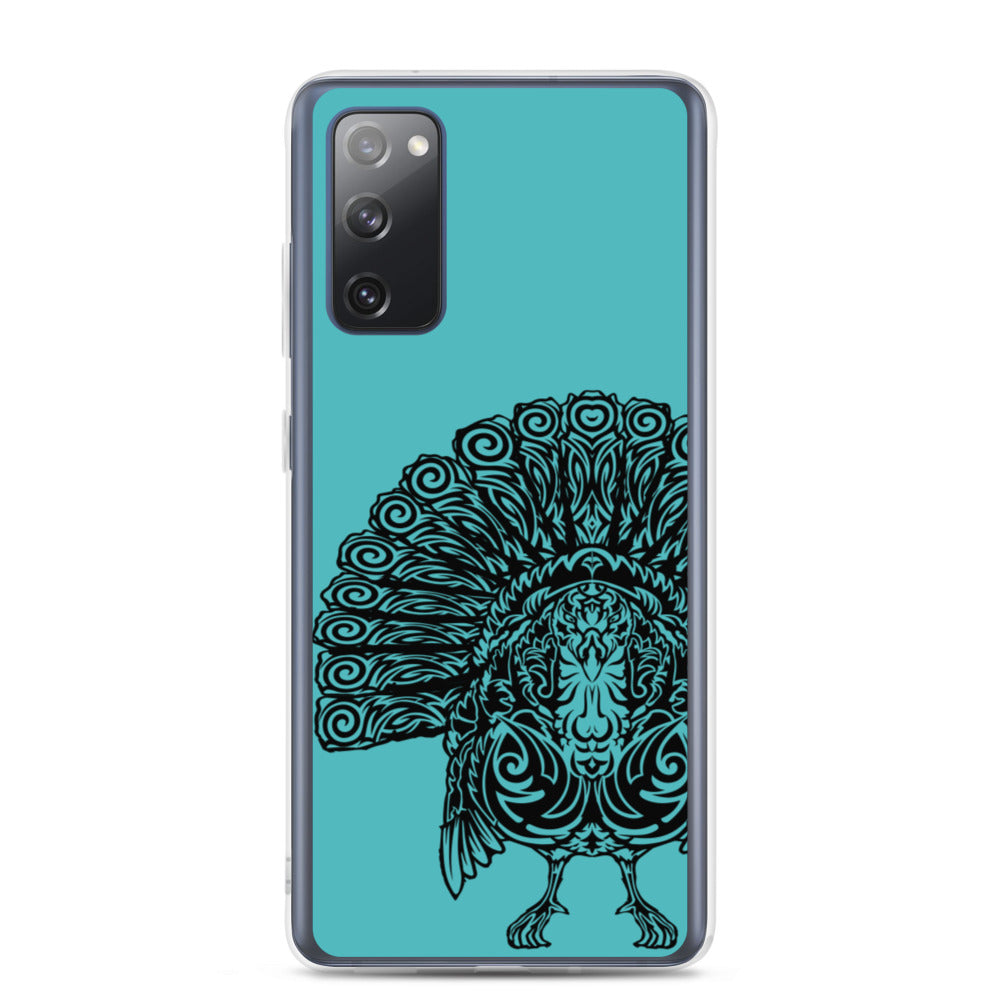 Samsung Case - Wild Turkey - Teal - Tribewear Outdoors