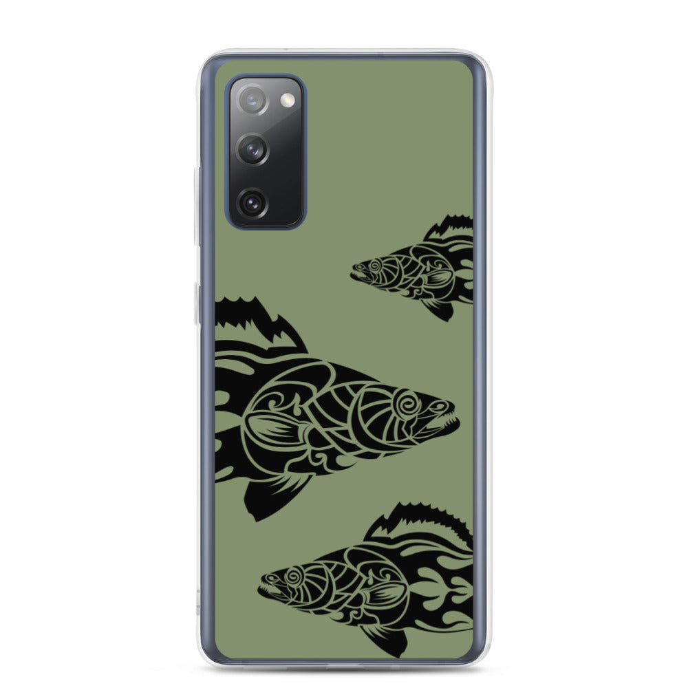 Samsung Case - Walleye - Camo Green - Tribewear Outdoors