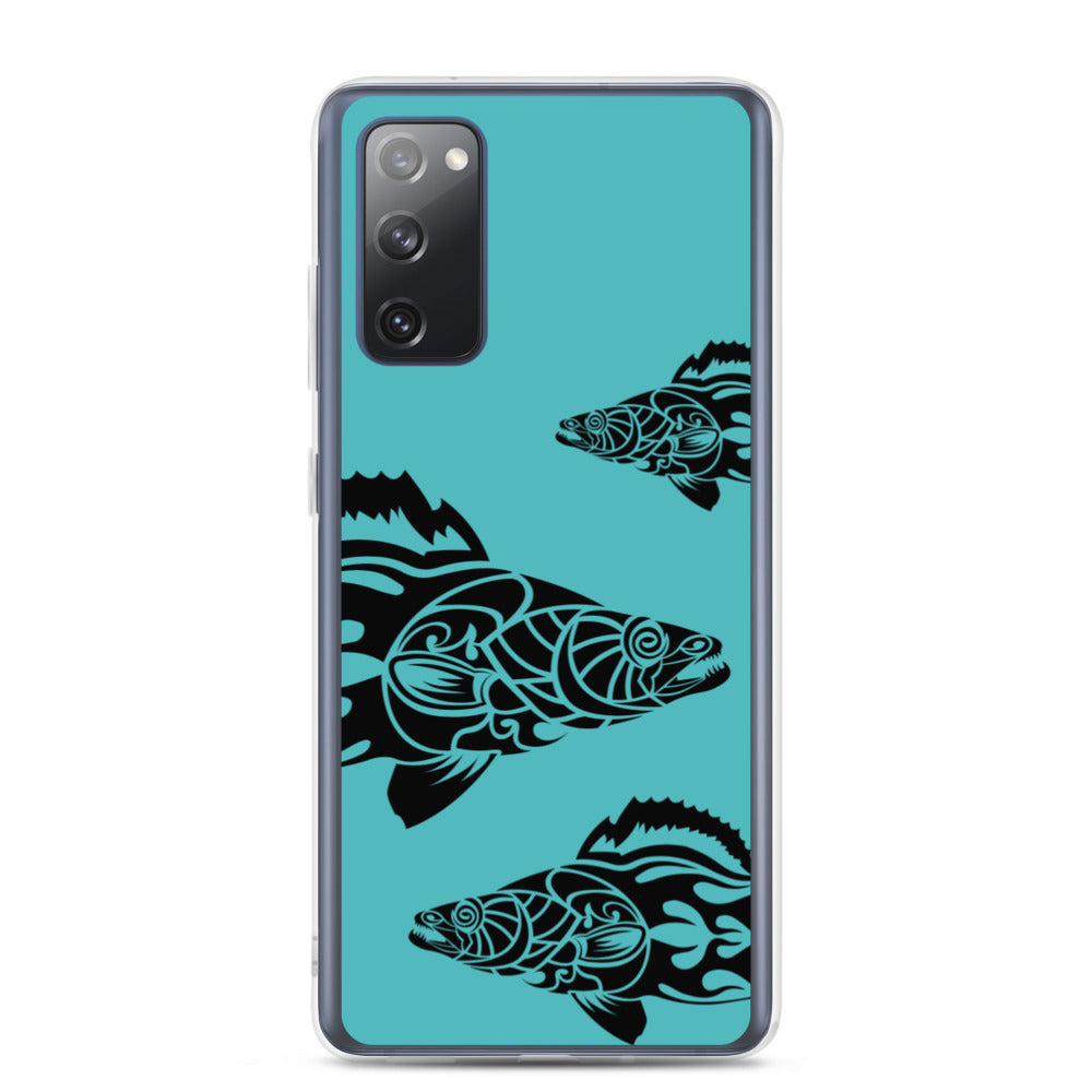 Samsung Case - Walleye - Teal - Tribewear Outdoors