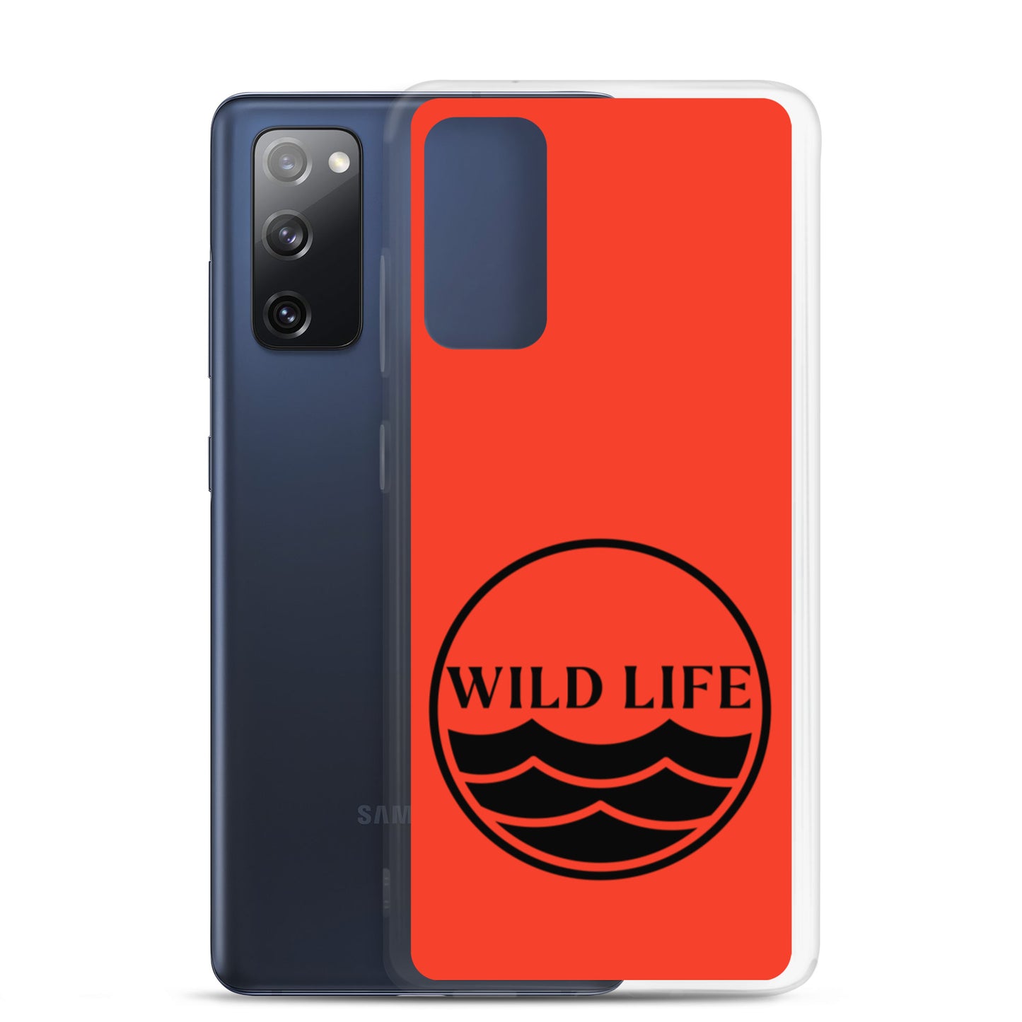 WILD LIFE Samsung Case - Fire Orange