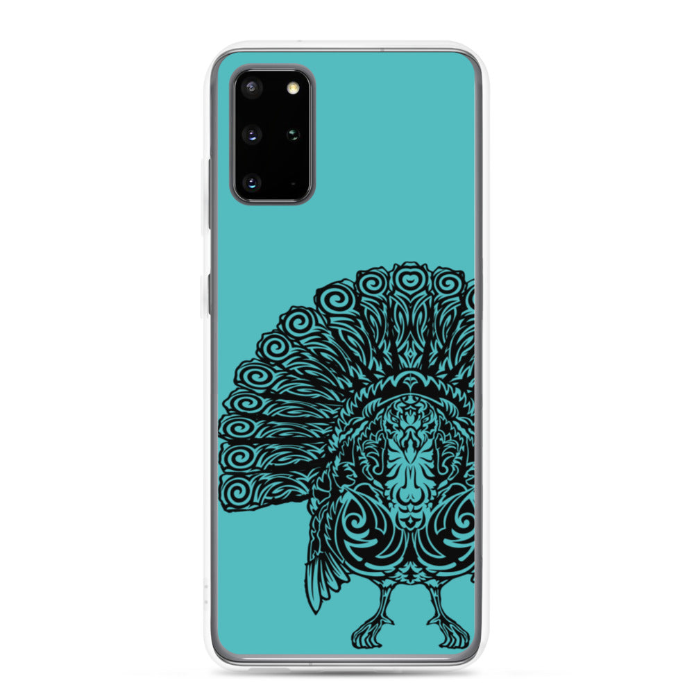 Samsung Case - Wild Turkey - Teal - Tribewear Outdoors