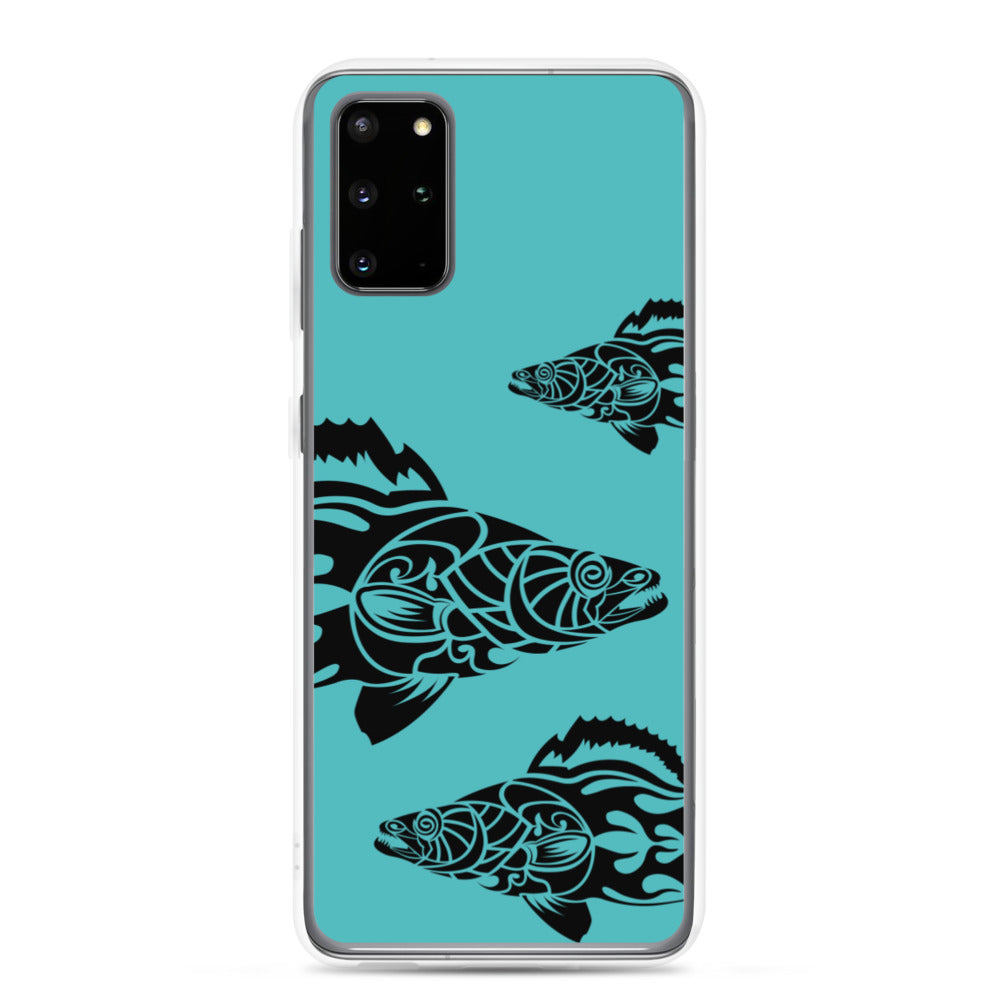 Samsung Case - Walleye - Teal - Tribewear Outdoors