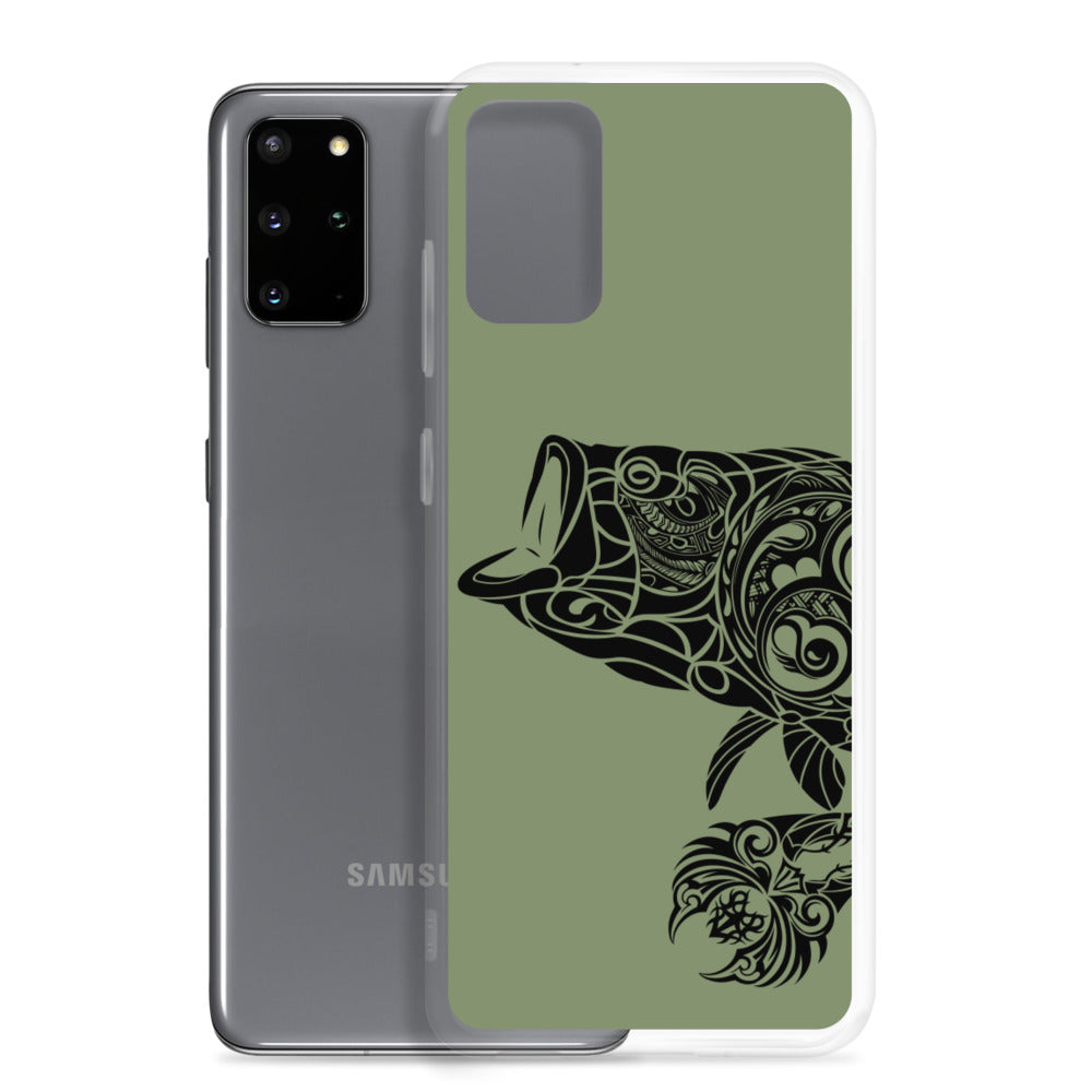 Samsung Case - Largemouth Bass - Camo Green - Tribewear Outdoors