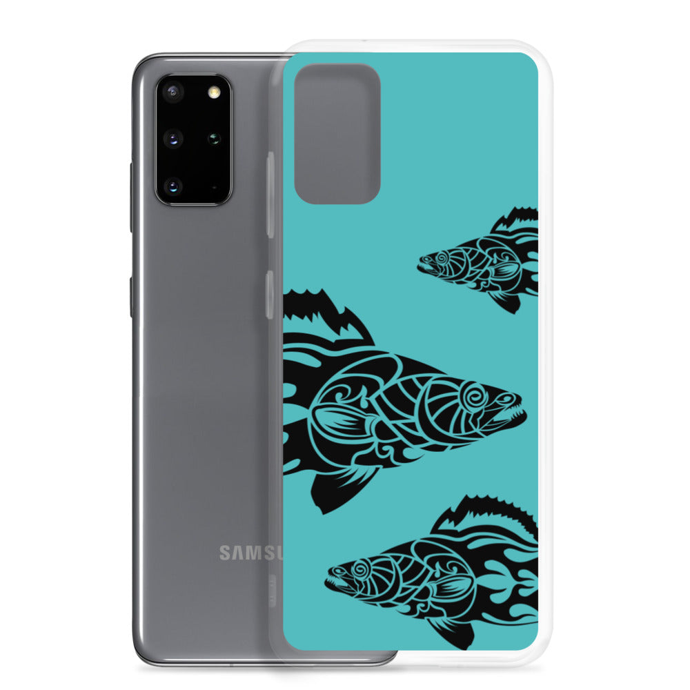 Samsung Case - Walleye - Teal - Tribewear Outdoors