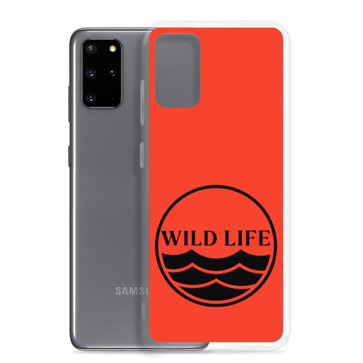 WILD LIFE Samsung Case - Fire Orange