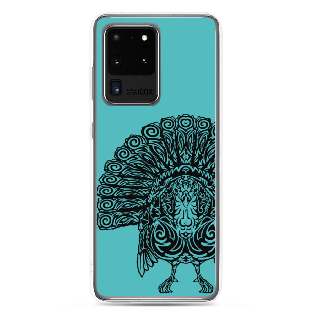 Samsung Case - Wild Turkey - Teal - Tribewear Outdoors