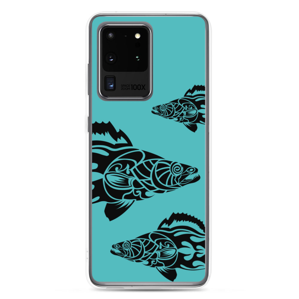 Samsung Case - Walleye - Teal - Tribewear Outdoors