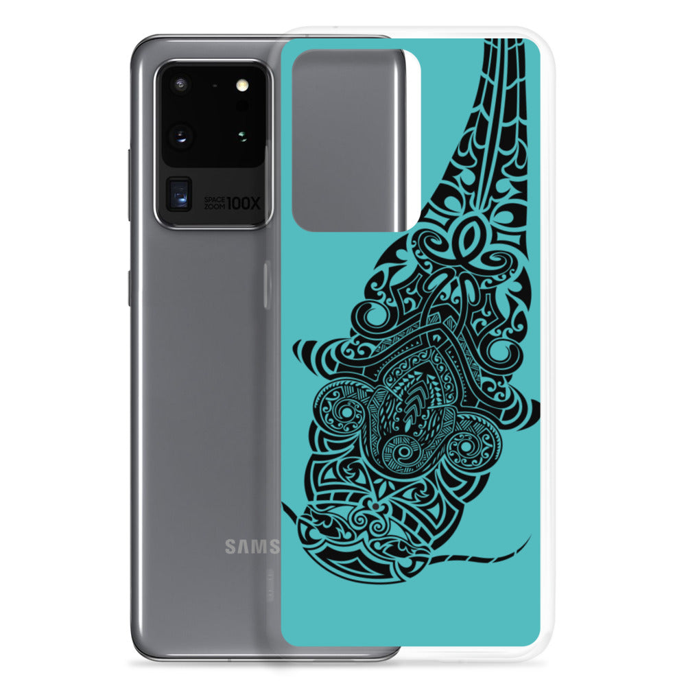 Samsung Case - Flathead Catfish - Teal - Tribewear Outdoors