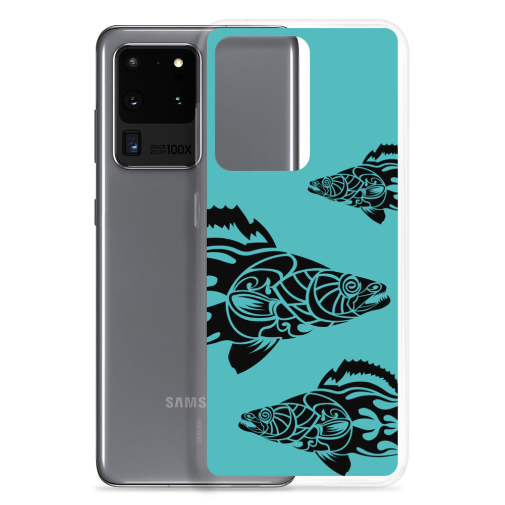 Samsung Case - Walleye - Teal - Tribewear Outdoors