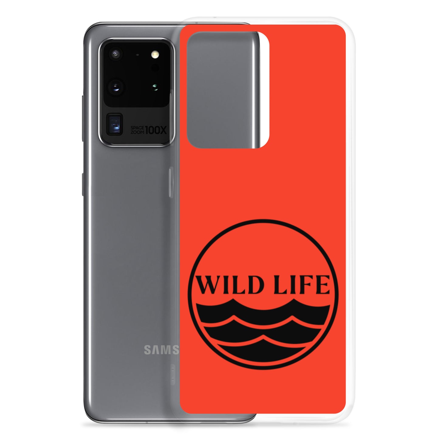 WILD LIFE Samsung Case - Fire Orange