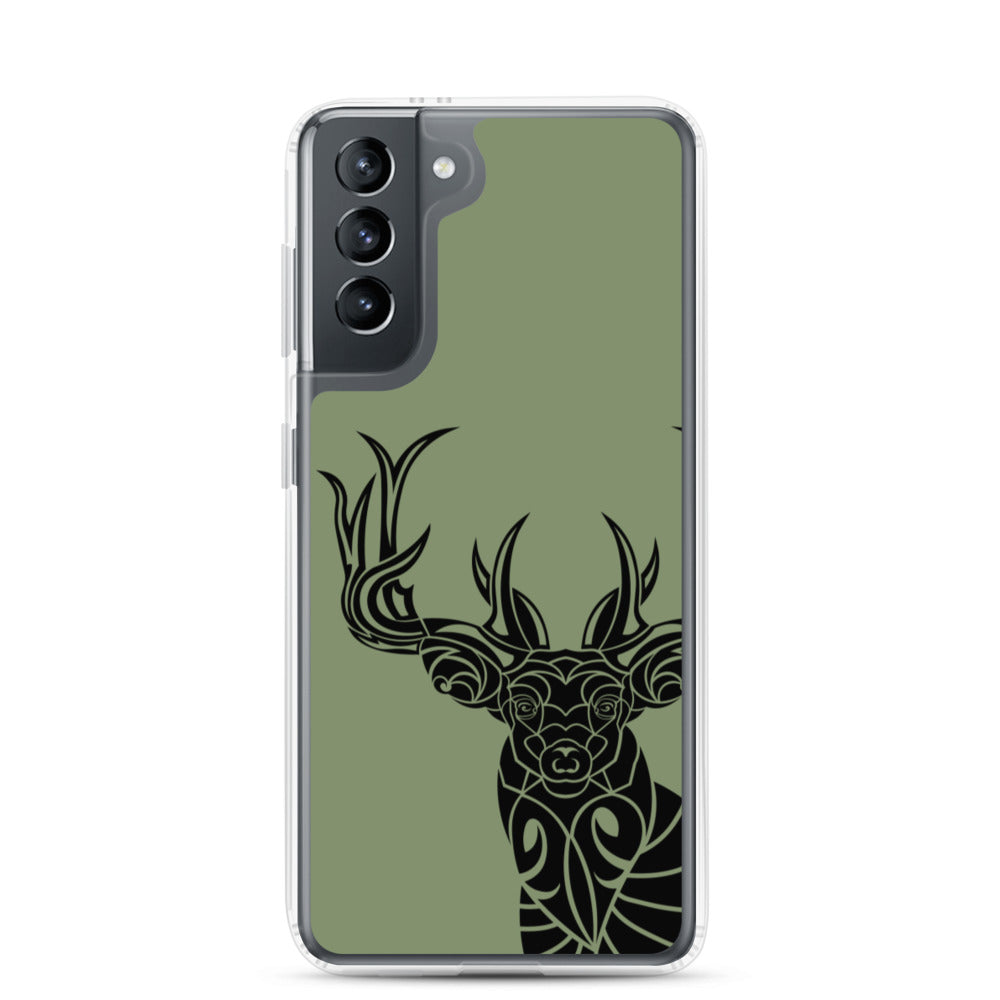 Samsung Case - Whitetail Deer - Camo Green - Tribewear Outdoors