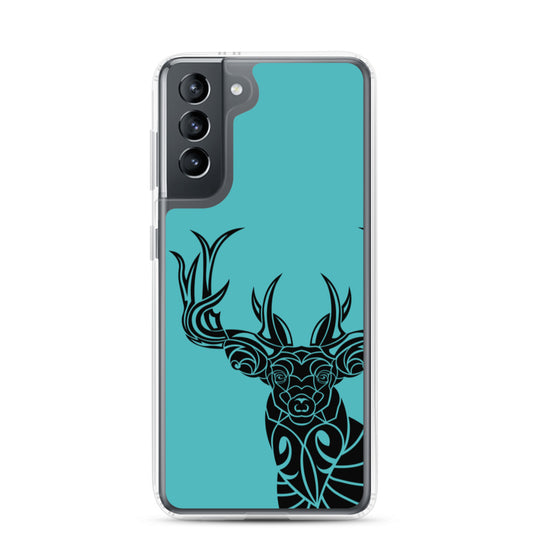 Samsung Case - Whitetail Deer - Teal - Tribewear Outdoors