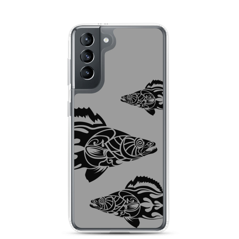 Samsung Case - Walleye - Grey - Tribewear Outdoors